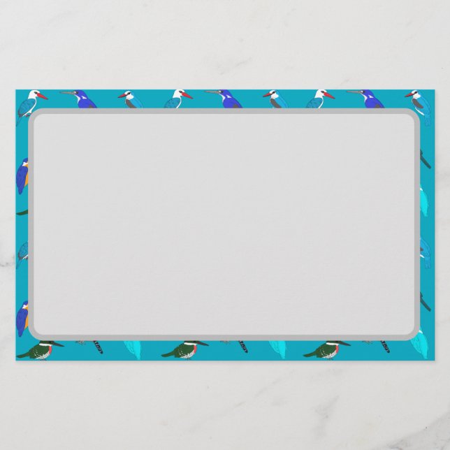 Papelería Kingfishers  (Anverso)