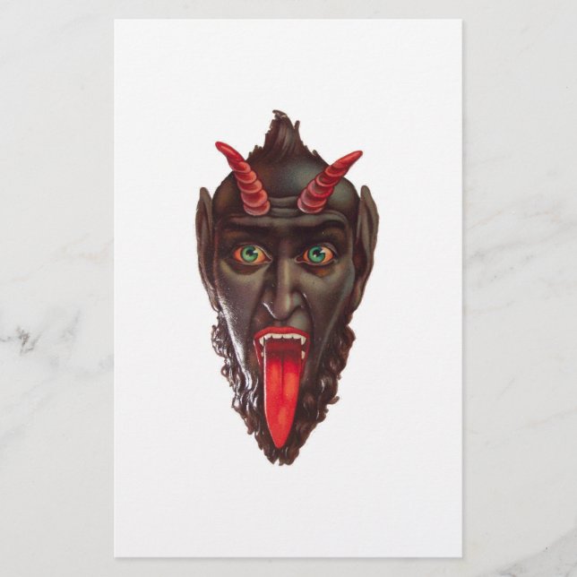 Papelería krampus vintage (Anverso)