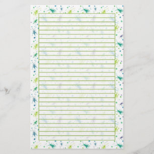 Papelería La acuarela de los Cricket Bugs Inspira la línea v