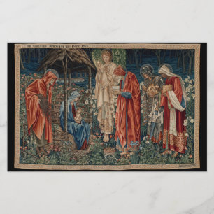 Papelería La adoración del Magi (por Edward Burne-Jones)