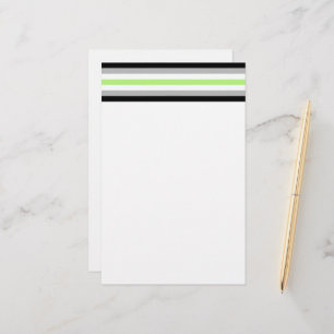 Papelería La bandera del orgullo de género de SlipperyJoe ob