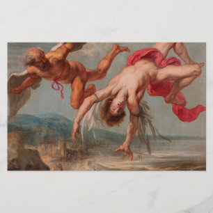 Papelería La caída de Icarus (por Jacob Peter Gowy)
