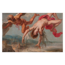 La caída de Icarus (por Jacob Peter Gowy)