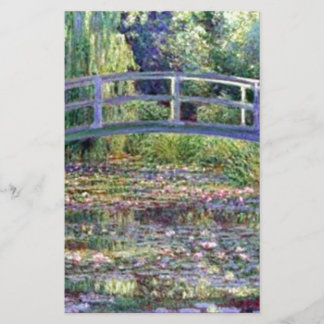 Papelería La charca del lirio de agua de Claude Monet