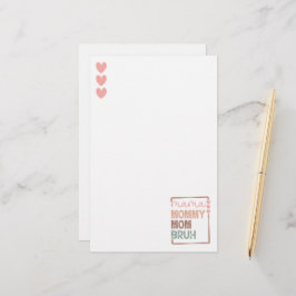 Papelería La evolución de la mamá: De mamá a Bruh