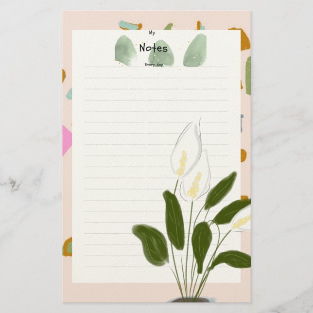 Papelería La felicidad de la mujer noepad (Anverso)