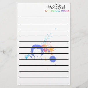 Papelería La música de Hailey inmóvil