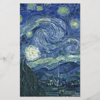 Papelería La Noche Estrellada Van de Gogh (The Starry Night)