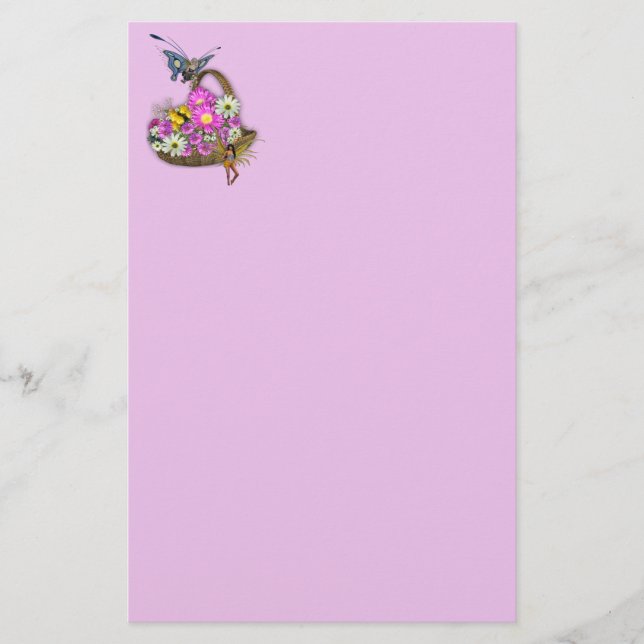 Papelería La primavera ha llegado (Anverso)