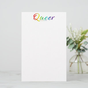 Papelería La suave palabra expresiva única y rara de Slipper