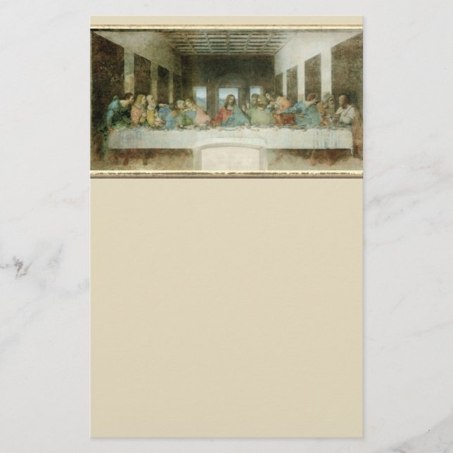 Papelería La última cena (Anverso)