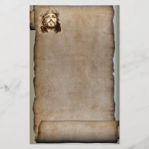 Papelería La voluta del Jesucristo, corona de espinas