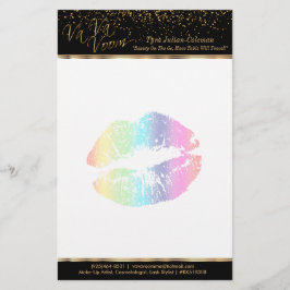 Papelería Labios 2 del arco iris del Va Va Voom