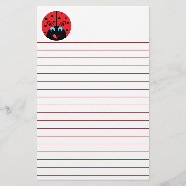 Papelería Ladybug (Anverso)
