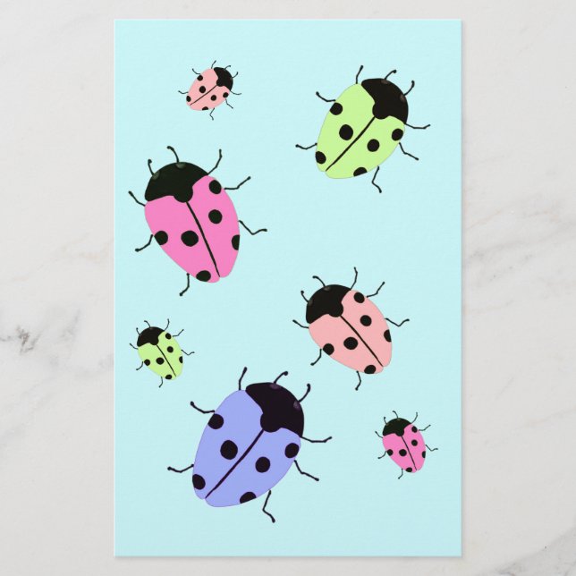 PAPELERÍA LADYBUGS (Anverso)