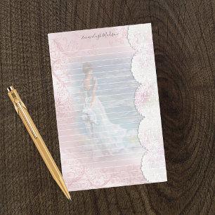 Papelería Ladys Ocean View Faux Lace Lined