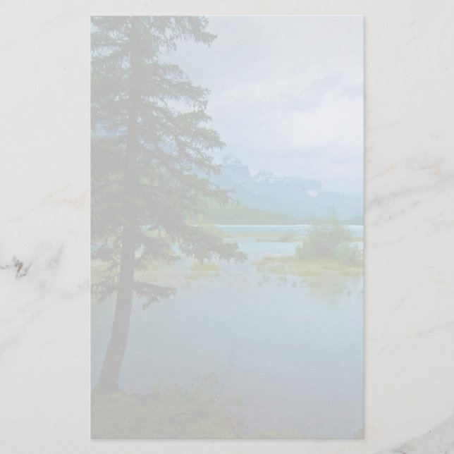 Papelería Lago de montaña (Anverso)