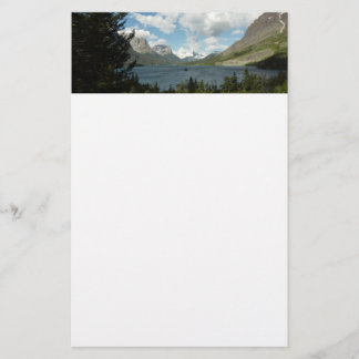 Papelería Lago Saint Mary II en el Parque Nacional Glaciar