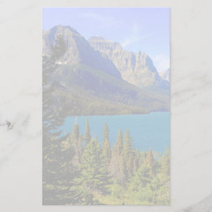 Papelería Lago st. Mary, Parque Nacional Glacier, Montana