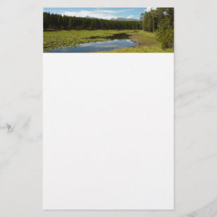 Papelería Lago Swan I en el Parque Nacional Grand Teton