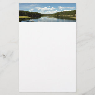 Papelería Lago Swan II en el Parque Nacional Grand Teton