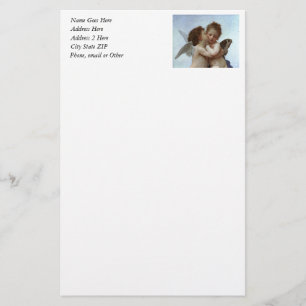 Papelería L'Amour et Psyche de Bouguereau, enfants (Cupido)