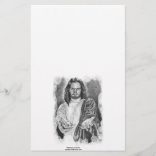 Papelería Las manos de los efectos de escritorio de Cristo