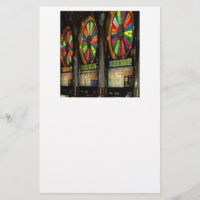 Papelería Las Vegas Slots (Anverso)