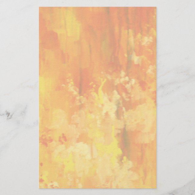 Papelería lavada con Naranja (Anverso)