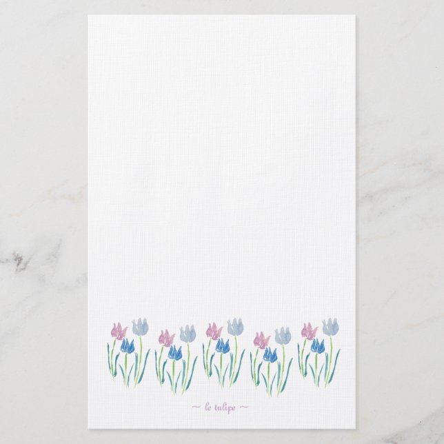 Papelería le tulipe (Anverso)