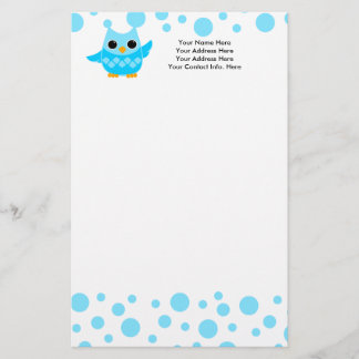 Papelería Lechuza azul