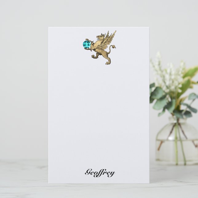 Papelería Legendario Griffin Stationery (Subido por el creador)