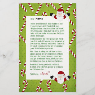 Papelería Letra de Santa