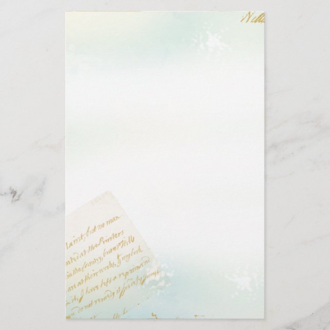 Papelería Letras de los efectos de escritorio de París en (Anverso)