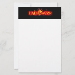 Papelería Letras ígneas masivas de SlipperyJoe's Halloween c