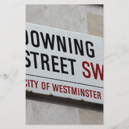 Papelería Letrero de Downing Street