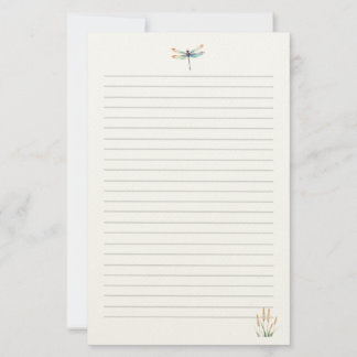 Papelería Libélula acuarela