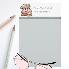 Papelería Libros de bonito Sage Green Personalizado