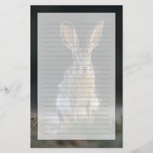 Papelería Liebre de cola negra, Lepus californicus, 2