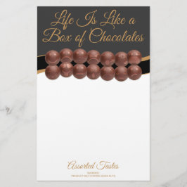 Papelería Life Is Like a Box of Chocolates