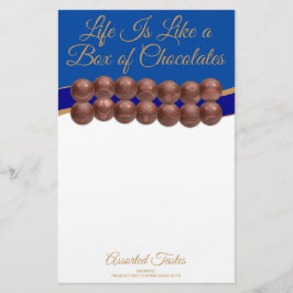 Papelería Life Is Like a Box of Chocolates