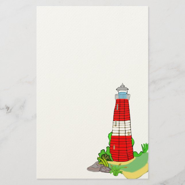 Papelería Lighthouse Stationery (Anverso)