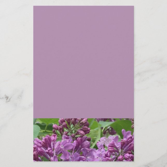 Papelería Lilac (Anverso)