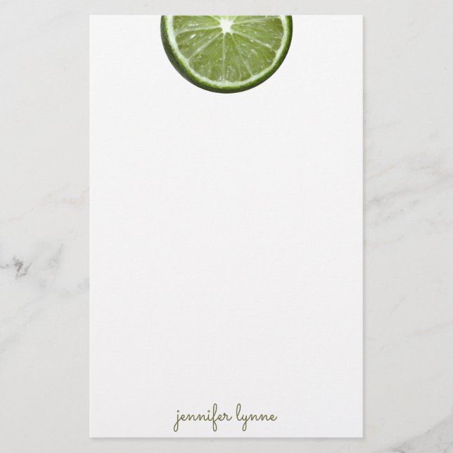 Papelería Lime (Anverso)