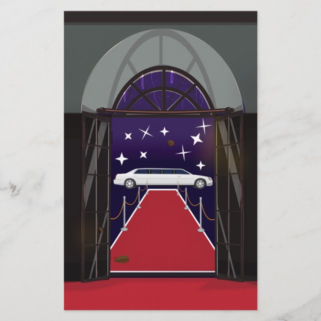 Papelería Limo, celebridad de la alfombra roja (Anverso)