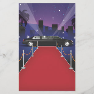 Papelería Limo de celebridades en la alfombra roja