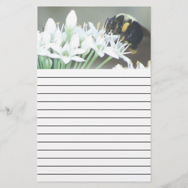 Papelería Línea de abejas (Anverso)