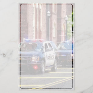 Papelería Línea de coches policía