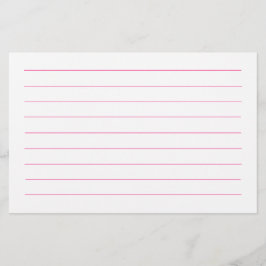 Papelería Líneas rosas Plata blanca Elegante Cute colorido