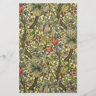 Papelería Lirio de oro de William Morris